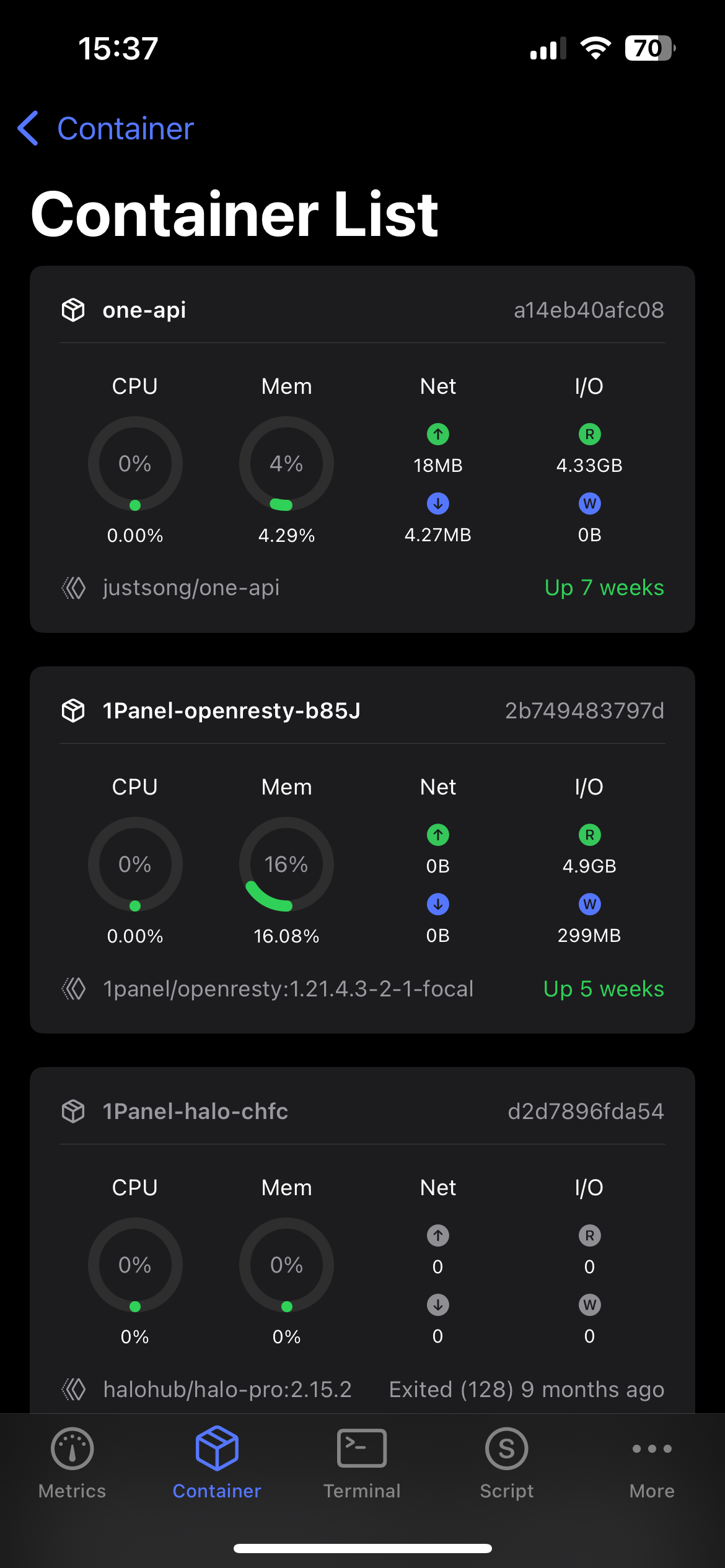 ServerX App on Phone